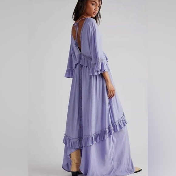 NWT Free People Paradiso Maxi Dress - Picture 3 of 4